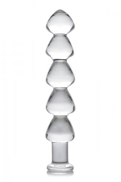 Drops Anal Links Glass Dildo Clear | SexToy.com